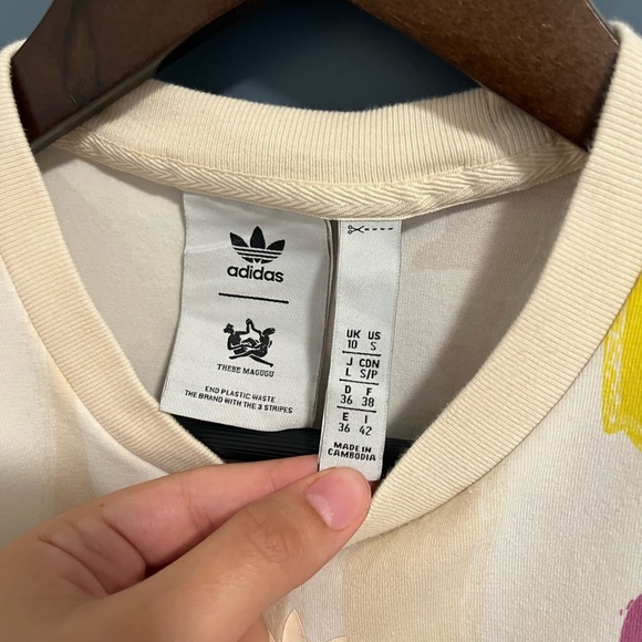 Adidas Originals x Thebe Magugu Crop Top - Picture 5 of 7